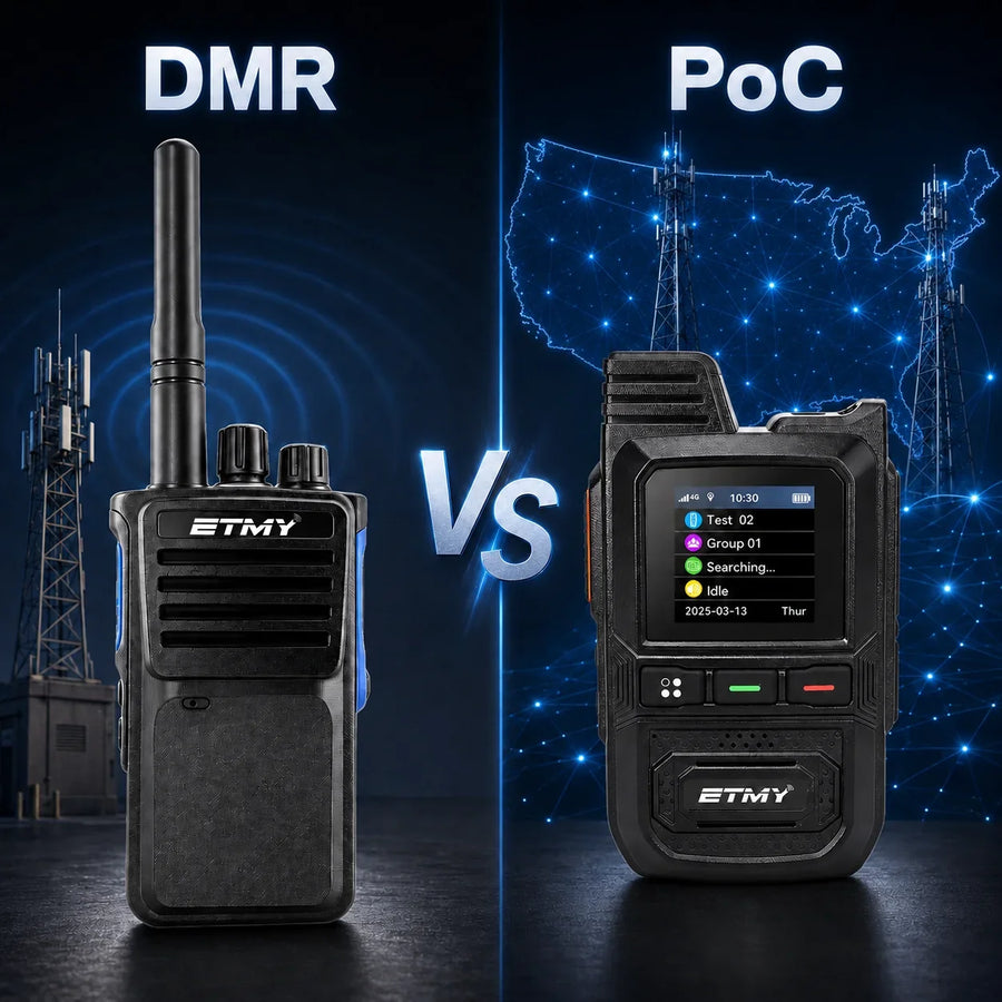 DMR vs 4G PoC Radios: Which One Fits Your Fleet?