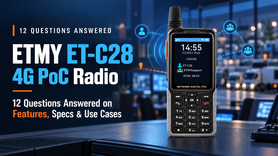 ETMY ET-C28 4G PoC Radio: Full Features & Specs Guide