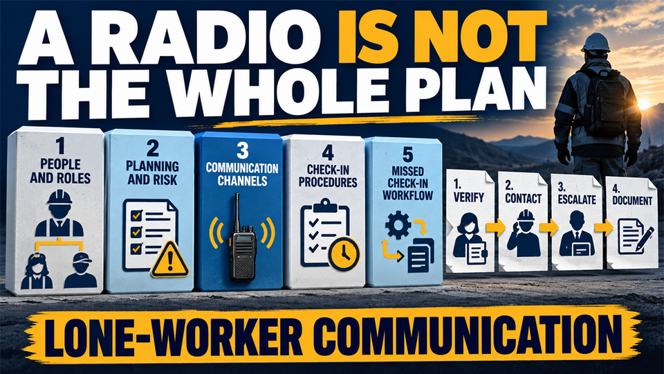 Lone-Worker Comms Plan: Where PTT Fits & Where It Fails