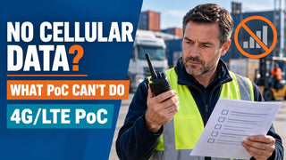 What Happens to a PoC Radio When Cellular Service Fails?