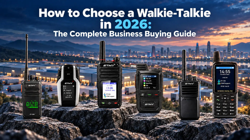 How to Choose a Business Walkie-Talkie in 2026: B2B Guide