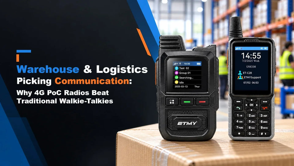 Warehouse Comms: Why 4G PoC Beats Traditional Radios