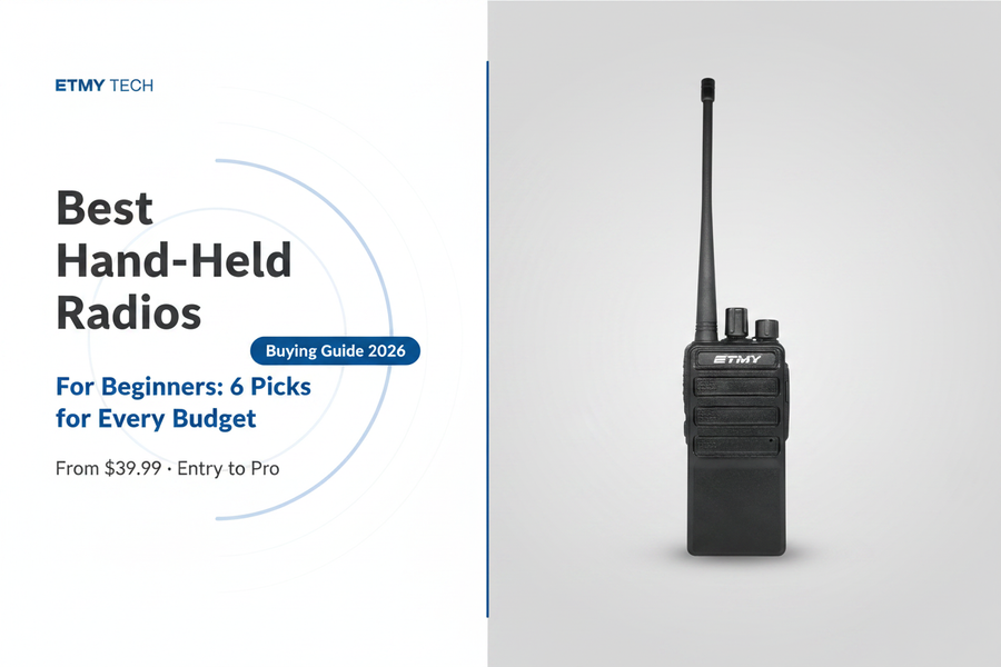 Best Hand-Held Radios for Beginners: 6 ETMY Picks for Every Need & Budget