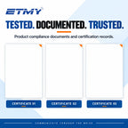 ETMY ET-ER400 Throat Control Air Duct Walkie Talkie Earpiece