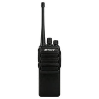 ETMY ET-99 Slim UHF walkie-talkie with 1500mAh battery, 5V USB charging, 16 channels, and CTCSS/DCS