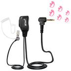 ETMY ET-ER209 Upgraded 2.5mm Air Tube Surveillance Earpiece Compatible with Motorola T200TP T260 T100 | Detachable Earbud, 360° Clip, Large PTT