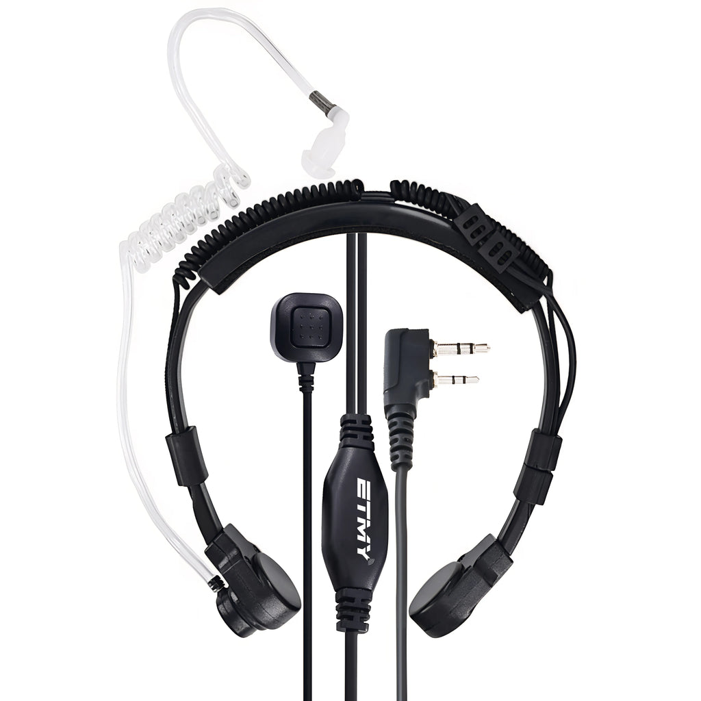 ETMY ET-ER400 Throat Control Air Duct Walkie Talkie Earpiece