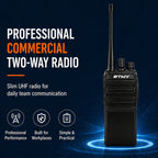 Professional commercial two way radio