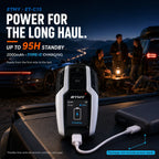Radio USB-C charging and standby graphic, ETMY ET-C15