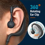 360 degree rotating ear clip